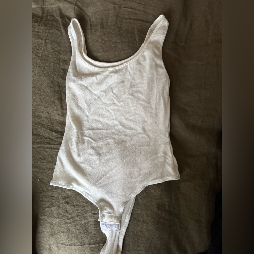 Madewell cream bodysuit